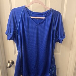 Kirkland Signature V-Neck Blue Women's Tee